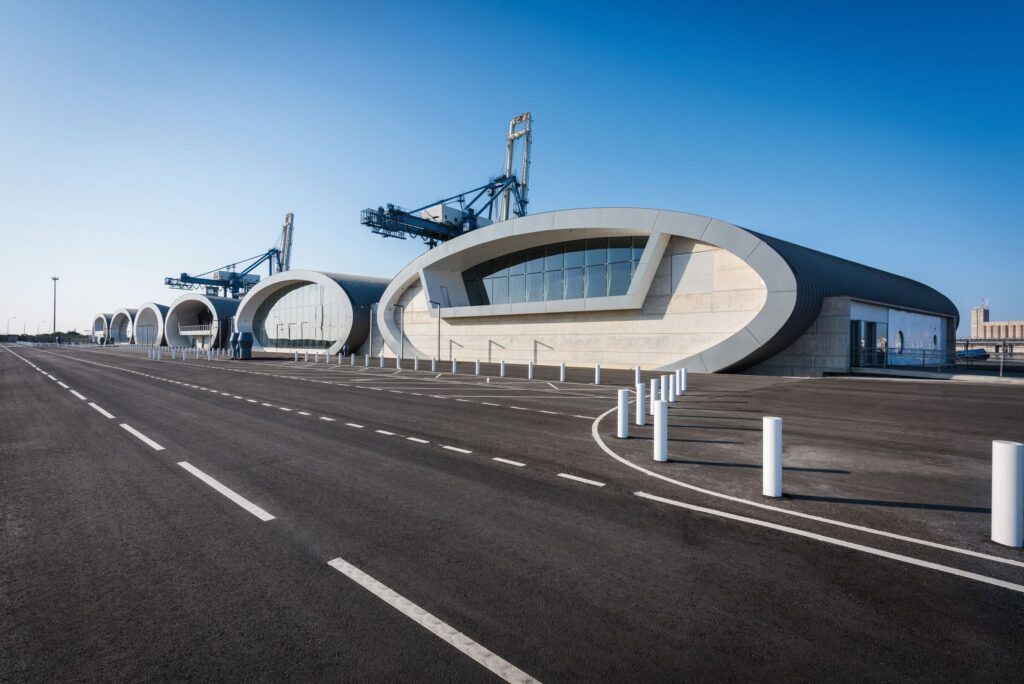 Cruise terminal Cyprus passenger ship