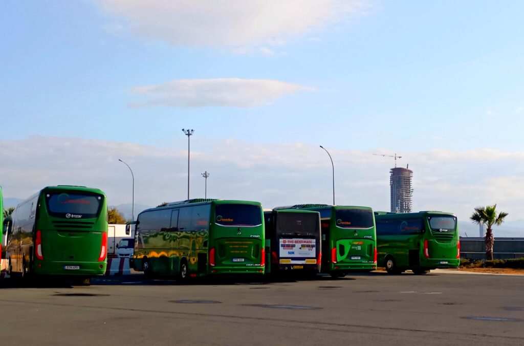 Cyprus bus station Limassol intercity terminal