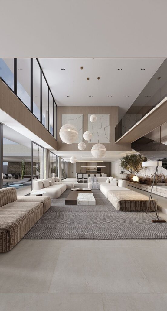Cyprus luxury villa modern interior design