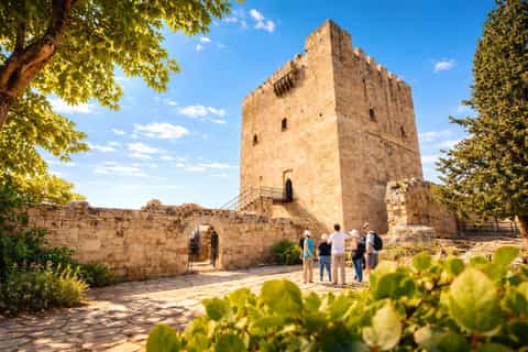 Limassol historical landmark old stone