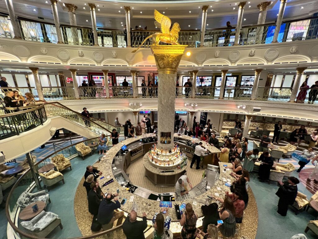 Limassol shopping mall stores atrium