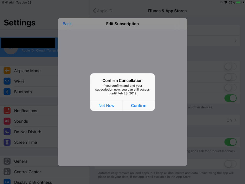 Kismia Payment Notification