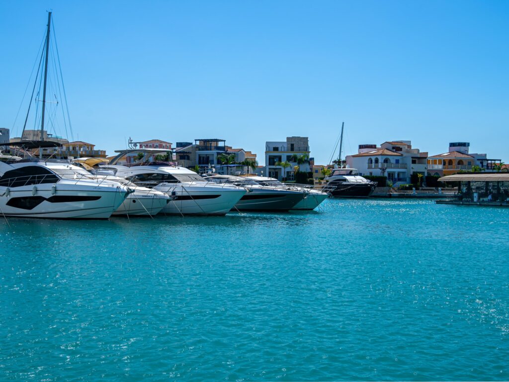 Limassol Marina residential buildings Cyprus