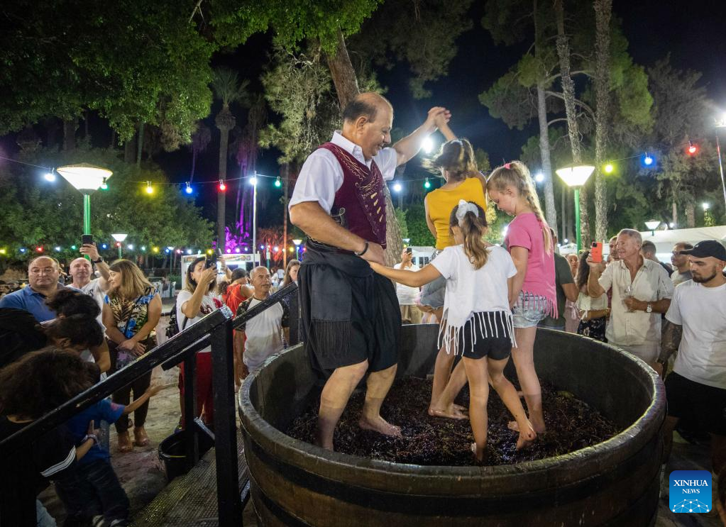 Limassol Wine Festival crowd Cyprus