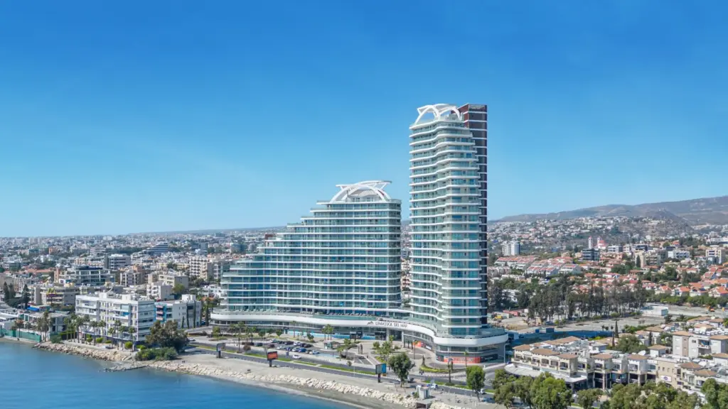 Limassol Del Mar Cyprus seafront towers
