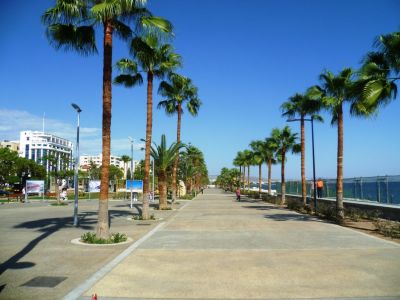Limassol Molos promenade open space