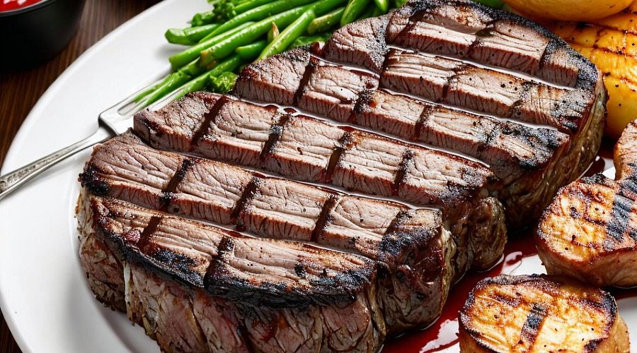 grilled ribeye steak Limassol restaurant