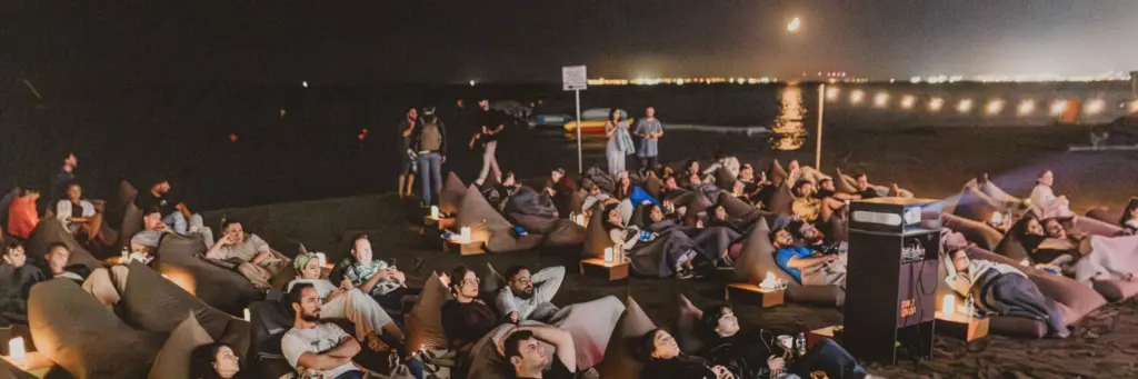 Limassol documentary film festival outdoor screening Cyprus