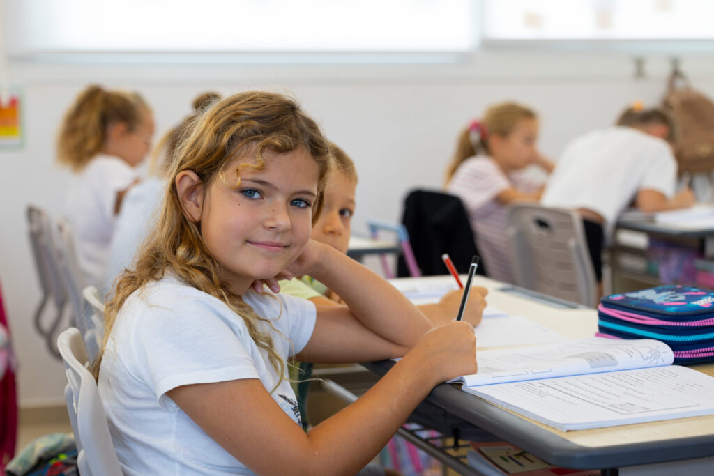 Students classroom Limassol international school