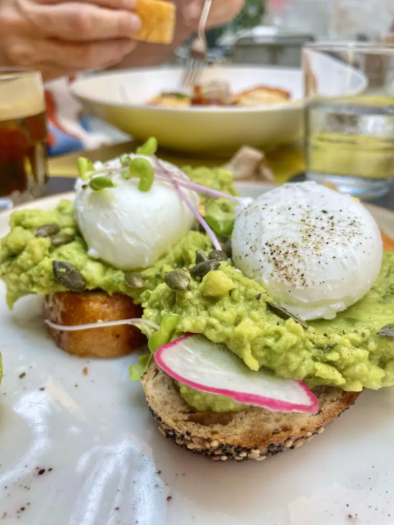 Avocado toast brunch Limassol cafe