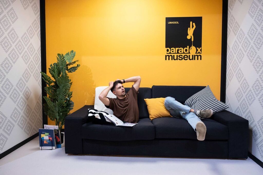 Paradox Museum Limassol interior illusion room