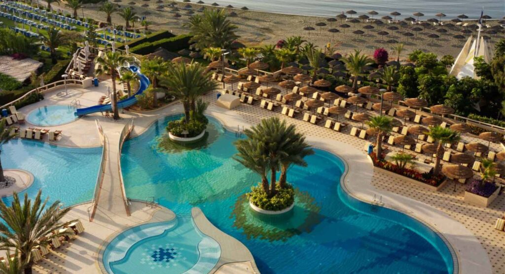 Luxury hotel Limassol pool Cyprus