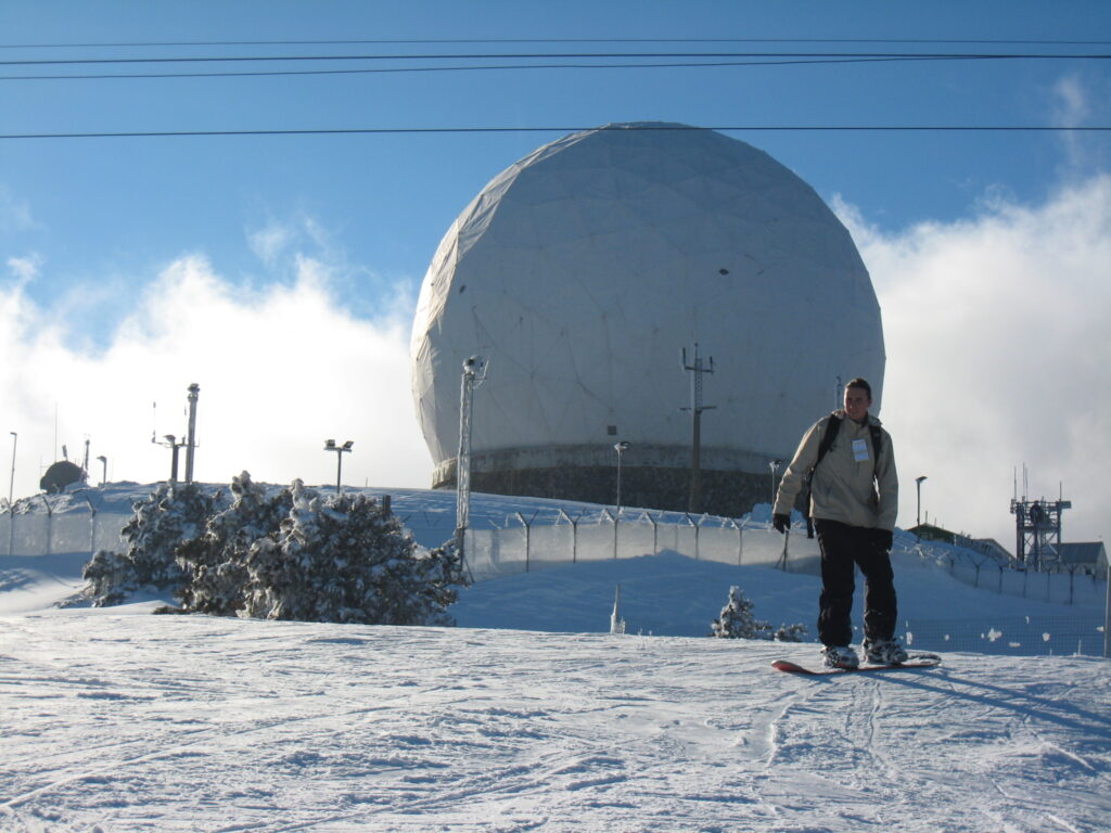 Troodos mountains snow January Cyprus